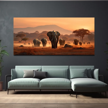 Big Elephant Painting